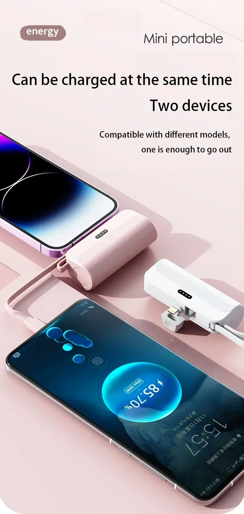Purfield Mini Capsule Power Bank