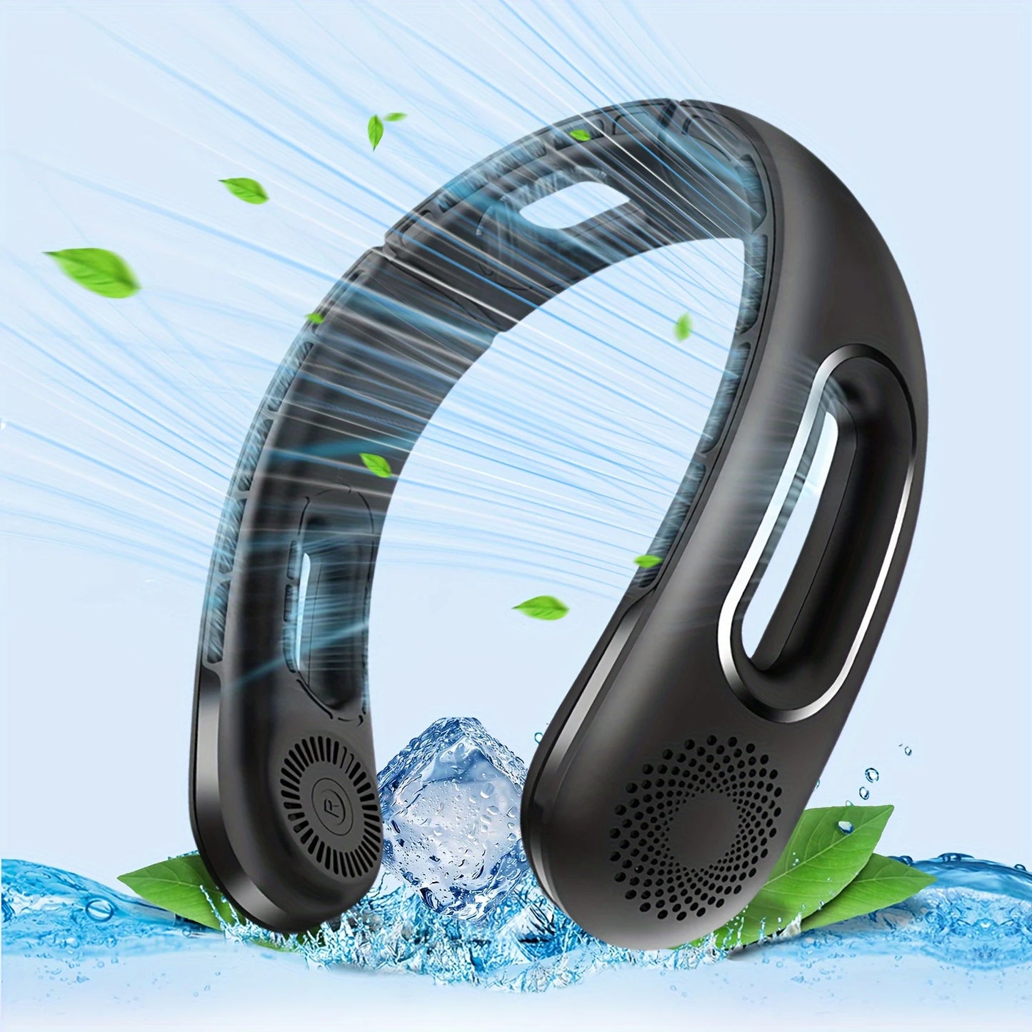 Portable Rechargeable Neck Fan
