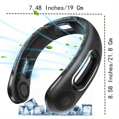 Portable Rechargeable Neck Fan